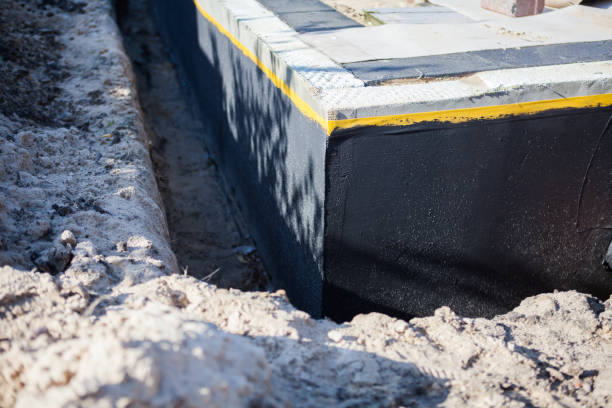 Residential Emergency Waterproofing installation at a Marion, PA home by SJ Waterproofing Pros